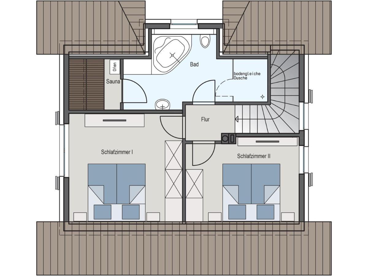 Ferienhaus Seeschwalbe 44 Fuhlendorf  Luaran gambar