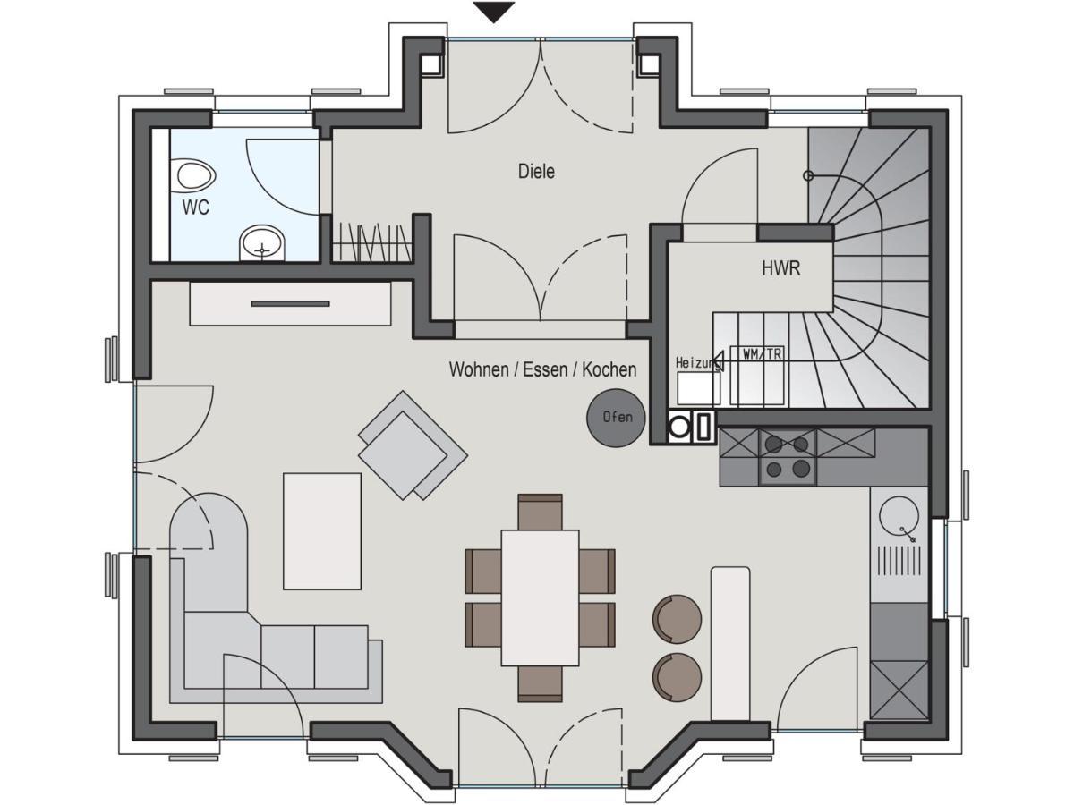 Ferienhaus Seeschwalbe 44 Fuhlendorf  Luaran gambar